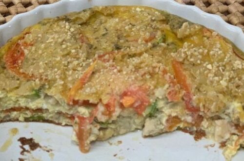 Torta de Omelete da Tati Van