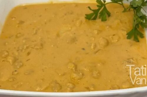 Strogonoff de Grão de Bico