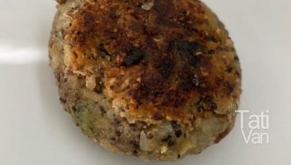 Hambúrguer de Quinoa