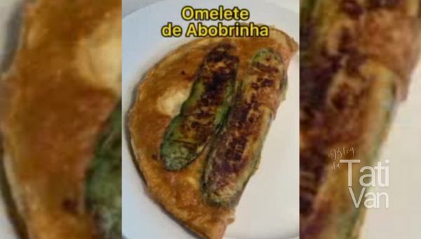 Omelete de Abobrinha