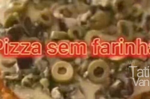 Pizza sem Farinha