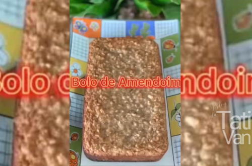 Bolo de Amendoim