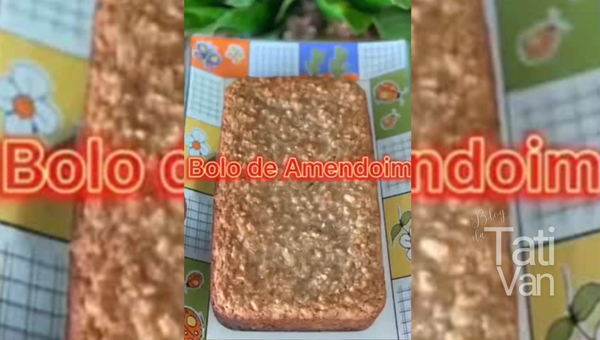 Bolo de Amendoim