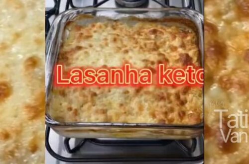 Lasanha Keto