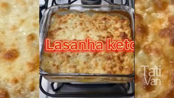 Lasanha Keto