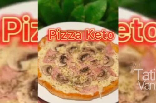 Pizza Keto Lowcarb Cetogênica