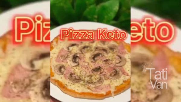 Pizza Keto Lowcarb Cetogênica