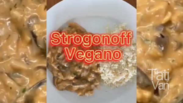 Strogonoff Vegano e Cetogênico