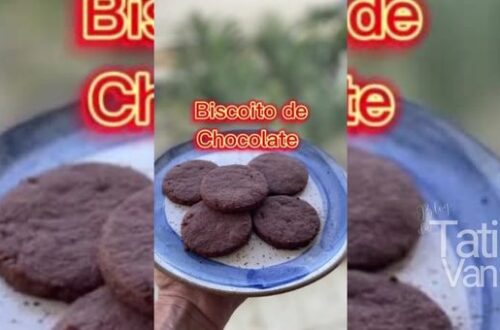 Biscoito de Chocolate Keto
