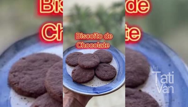 Biscoito de Chocolate Keto