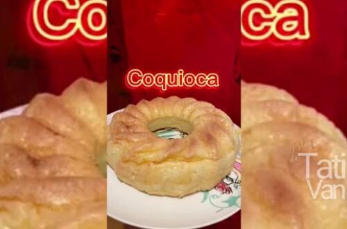 Bolo de Tapioca com Coco