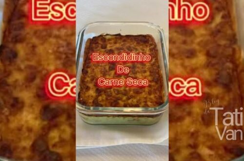 Escondidinho de Carne Seca Keto