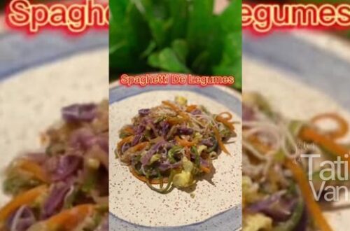 Espaguete de Legumes