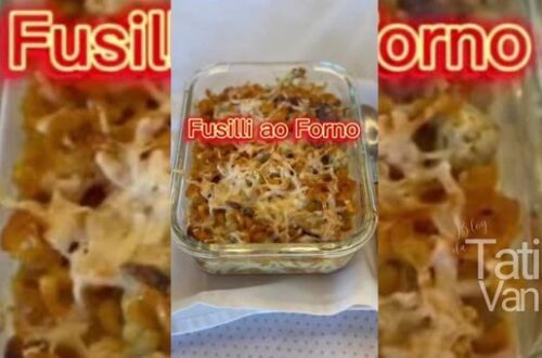 Fusilli sem Glúten e sem Lactose