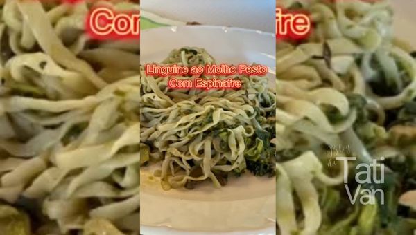 Linguine ao Molho Pesto