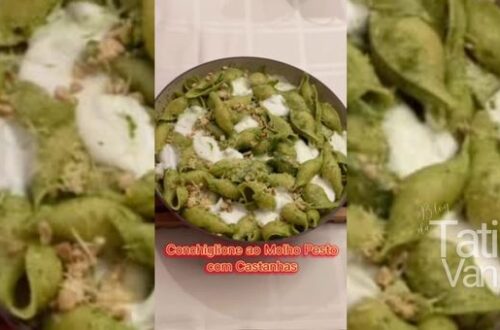 Conchiglione ao Molho Pesto