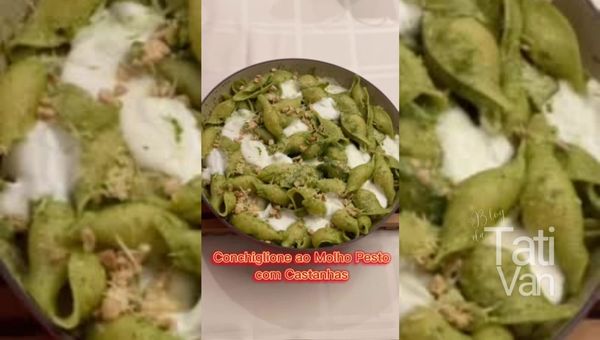 Conchiglione ao Molho Pesto