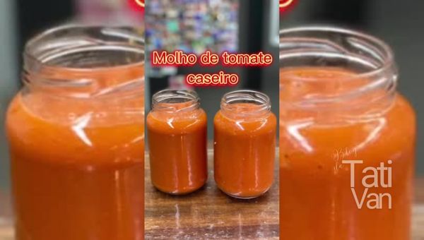 Molho de Tomate Caseiro