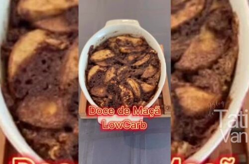 Doce de Maçã Low Carb - Sobremesa Deliciosa e Saudável