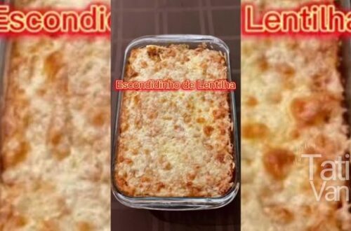 Escondidinho de Lentilha