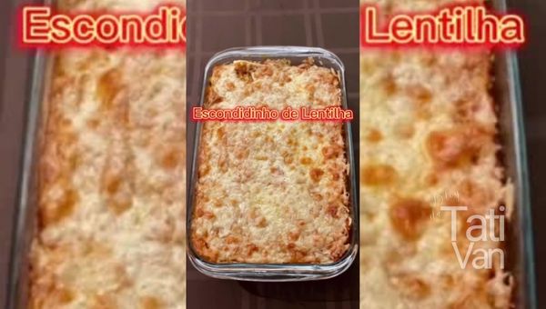 Escondidinho de Lentilha