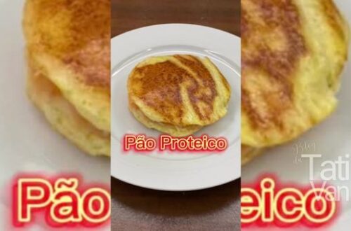 Pão Proteico - receita cetogênica