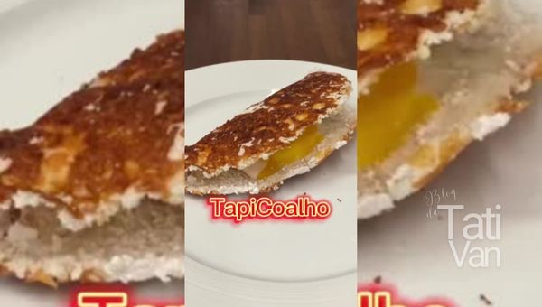 TapiCoalho (Tapioca e Queijo Coalho)