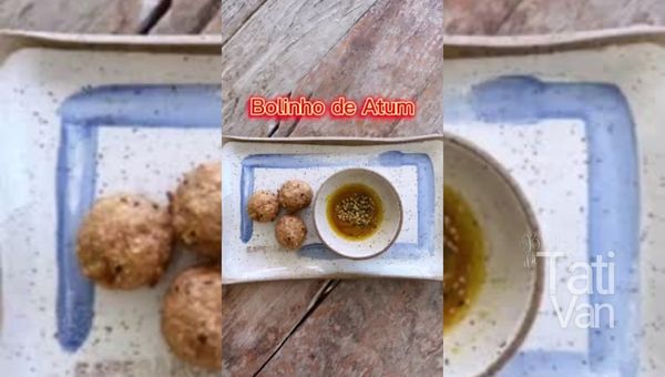 Receita de Bolinho de Atum