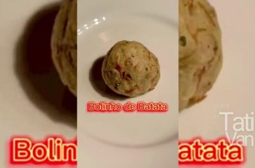 Bolinho de Batata - Receita