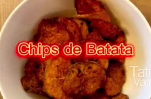 Chips de Batata - Receita