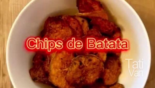 Chips de Batata - Receita