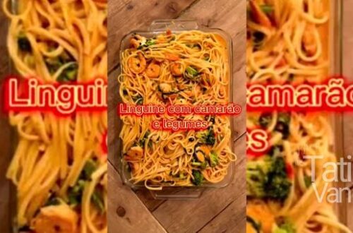 Linguine com Camarão - Receita