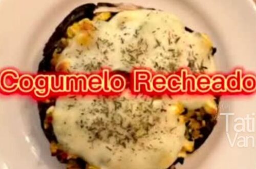 Receita de Cogumelo Recheado