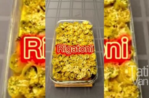 Rigatoni - Receita