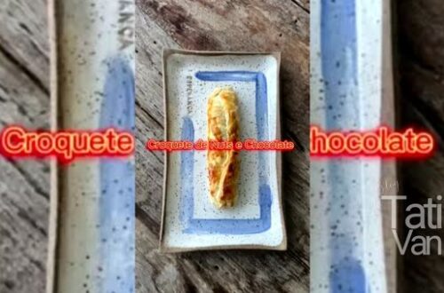 Croquete de Nuts com Chocolate - Receita