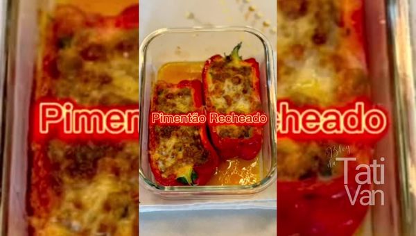 Pimentão Recheado - Receita
