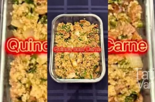 Receita de Quinoa com Filé Mignon