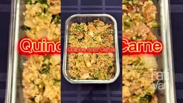 Receita de Quinoa com Filé Mignon