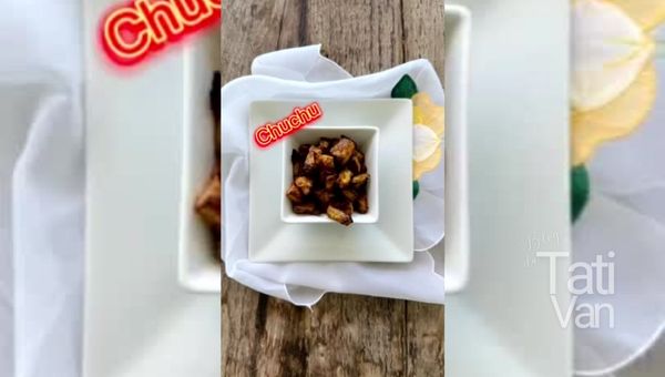 Chuchu Crocante com Tempero Especial - Receita