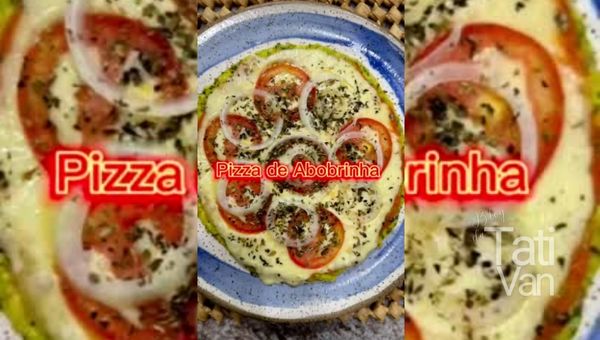 Deliciosa Pizza de Abobrinha Receita Saudável e Saborosa Cetogênica Low Carb!