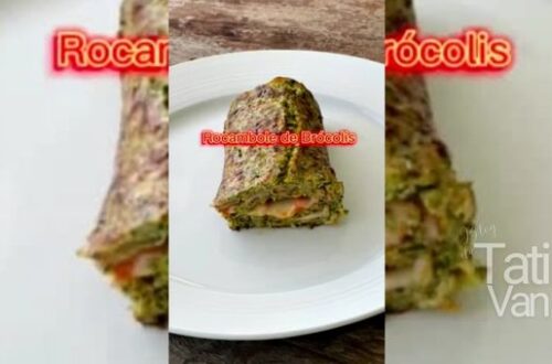 Rocambole de Brócolis Uma Delícia Nutritiva e Cheia de Sabor - receita