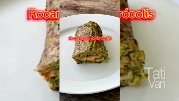 Rocambole de Brócolis Uma Delícia Nutritiva e Cheia de Sabor - receita