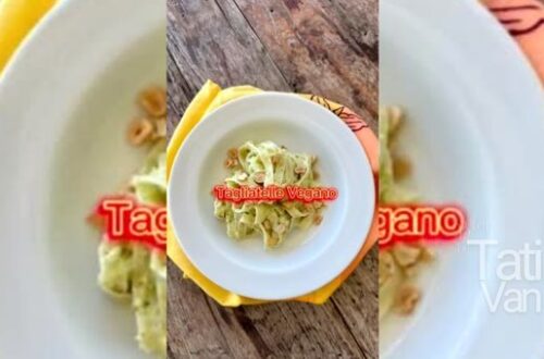 Tagliatelle Vegano com Creme de Brócolis e Castanha de Caju Uma Delícia Cremosa e Saudável