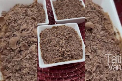 Receita de Mousse de Chocolate Keto Deliciosa Sobremesa de Baixo Carboidrato - Tati Van