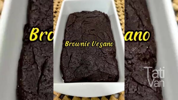 Receita de Brownie Vegano Delicioso e Fácil de Fazer em Casa
