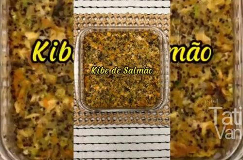 Receita de Kibe de Salmão Uma Opção Deliciosa e Saudável com Quinoa e Temperos Aromáticos - Tati Van