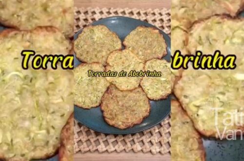 Receita de Torrada de Abobrinha Sem Farinha Crocante e Saudável com Apenas 2 Ingredientes!