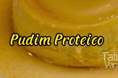 Receita Keto Pudim Proteico Cetogênico de Preparo Rápido e Sabor Delicioso - Tati Van