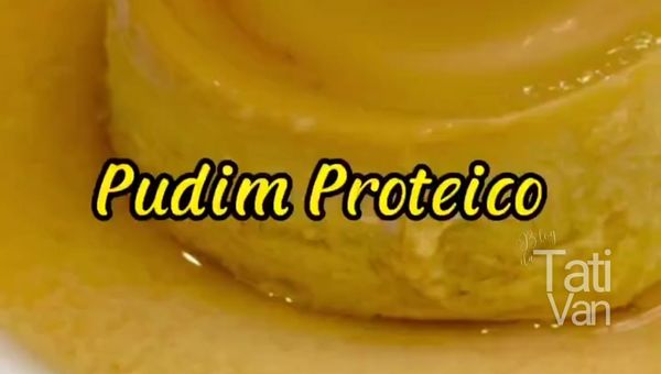 Receita Keto Pudim Proteico Cetogênico de Preparo Rápido e Sabor Delicioso - Tati Van