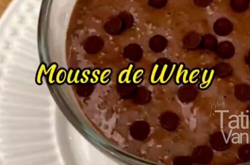 Receita de Mousse de Whey Sobremesa Saudável e Proteica - Tati Van